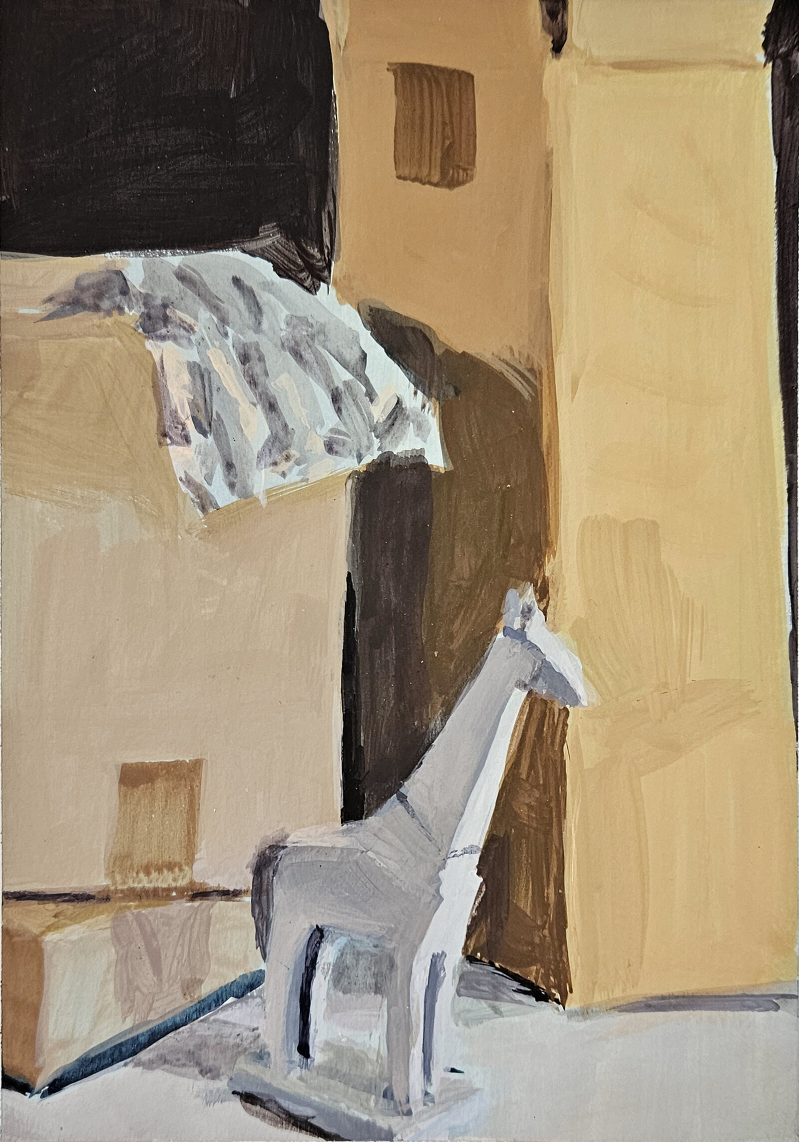 illustra-OliviaAloisi_malerei_Giraffe_alte_Schachteln_02