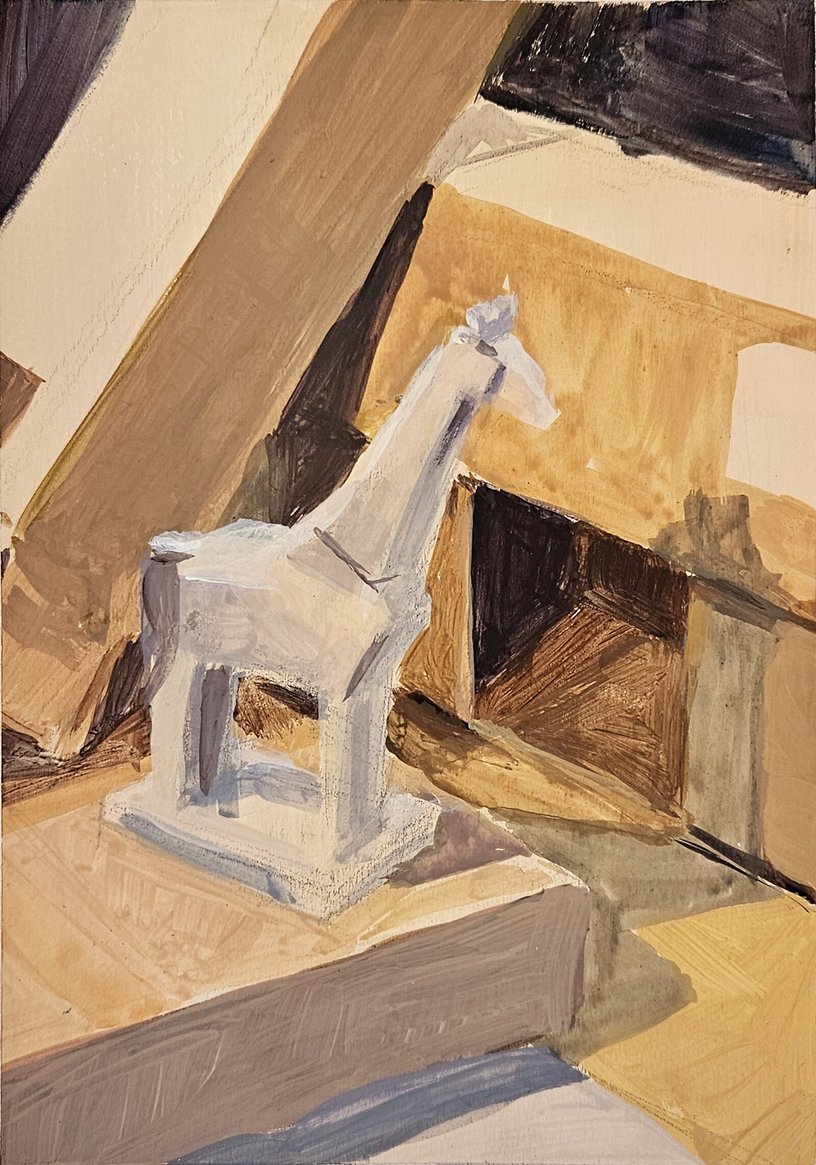 illustra-OliviaAloisi_malerei_Giraffe_alte_Schachteln_04